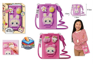 BOLSO POP DECO PORTA MOVILES COLORES SURTIDOS 17.30x11.80x4.50cm