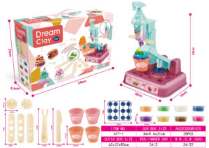 JUEGO PLASTILINA GRANIZADA