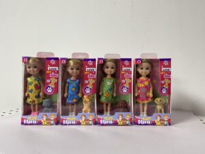 MUÑECAS CON PERRO 15cm