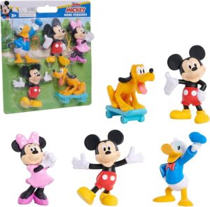 PACK 5 FIGURAS MICKEY MOUSE DISNEY
