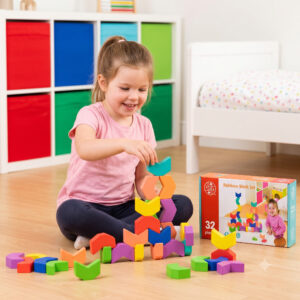 STACK SET RAINBOW 32pcs 27x15cm