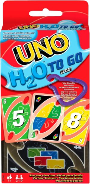 JUEGO UNO H2O TO GO UNO MATTEL