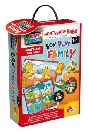 MONTESSORI PUZZLE TEXTURAS FAMILIA