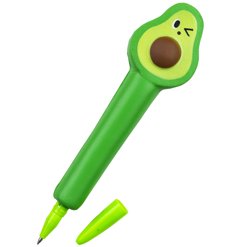 Bolígrafo de tinta azul de 0,7 mm, color SQUISHY AVOCADO (Exp. 24) - Imagen 3