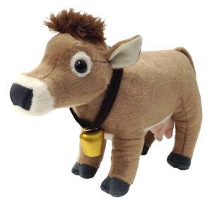 PELUCHE VACA 30CM