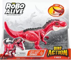 DINOSAURIO ROBO ALIVE T-REX DINO ACTION