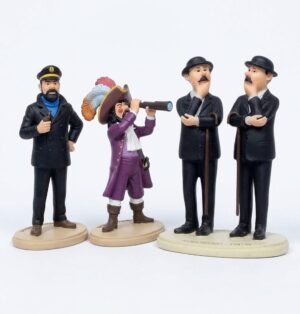 TINTIN FIGURAS OFICIALES EN CAJA SURTIDOS 10CM