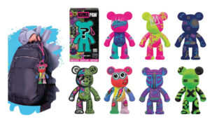 FIGURA SORPRESA KUMA PAW NEON 14CM EXP.12 (A PARTIR 17/09)