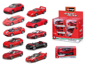 COCHE BURAGO COLECCION FERRARI, ESCALA 1:43 EXP.12