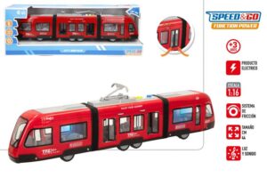 TRANVIA FRICCION 44CM C/LUZ