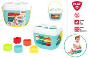 CUBO ENCAJAR FORMAS 12 PIEZAS