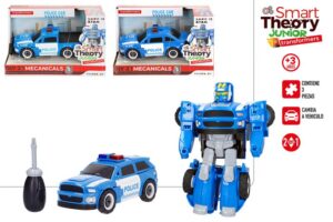 CONSTRUYE TU COCHE POLICIA TRANSFORMABLE SURTIDO