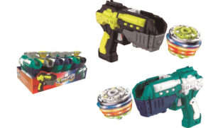 PISTOLA LANZA PEONZA CON LUZ GYRO COMPARISION EXP. 6 (A PARTIR DE OCTUBRE)