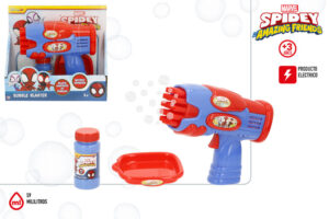 PISTOLA POMPAS ELEC SPIDEY 21CM 59ML