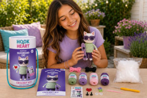 CREA TU GATO SKATER O CACTUS DE CROCHET. SURTIDO (A PARTIR OCTUBRE)
