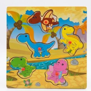 PUZZLE MADERA DINOSAURIOS