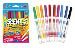 PACK 10 ROTULADORES PUNTA FINA SCENTOS EXP.10 (A PARTIR 06/10)