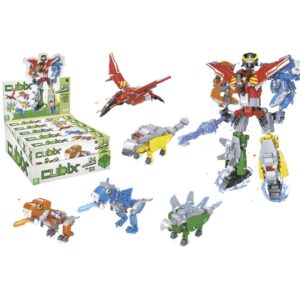 CUBIX DINOSAURIO / TRAXFIGURE 5 EN 1 EXP. 5
