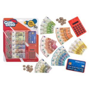 SET DE DINERO CON TARJETA DE CREDITO Y CALCULADORA