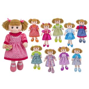 MUÑECA DE TRAPO 50 CM 10 MOD