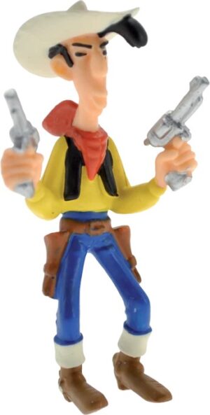 LUCKY LUKE CON 2 PISTOLAS